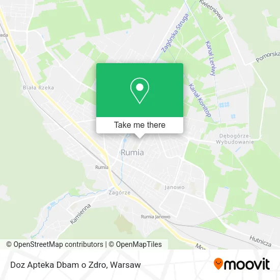 Карта Doz Apteka Dbam o Zdro