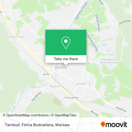 Tambud. Firma Budowlana map