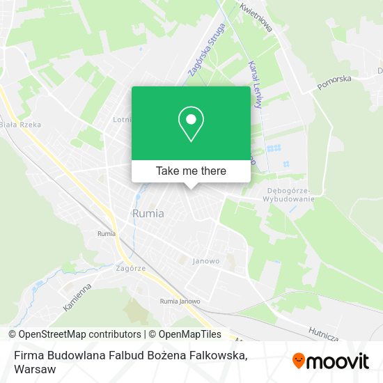 Firma Budowlana Falbud Bożena Falkowska map