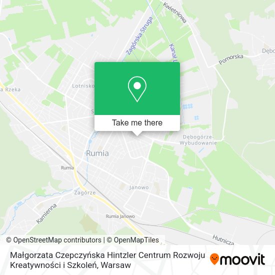 Małgorzata Czepczyńska Hintzler Centrum Rozwoju Kreatywności i Szkoleń map