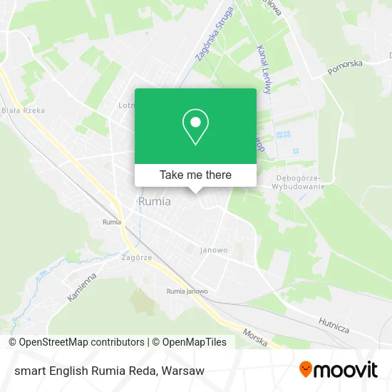 Карта smart English Rumia Reda