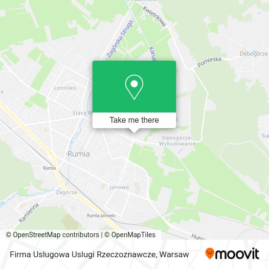 Firma Uslugowa Uslugi Rzeczoznawcze map