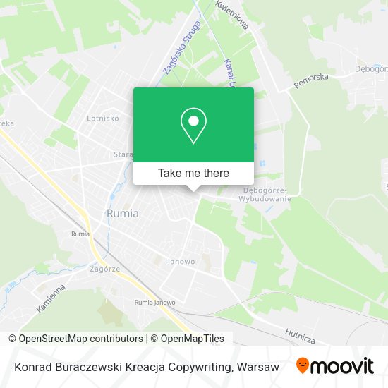 Konrad Buraczewski Kreacja Copywriting map