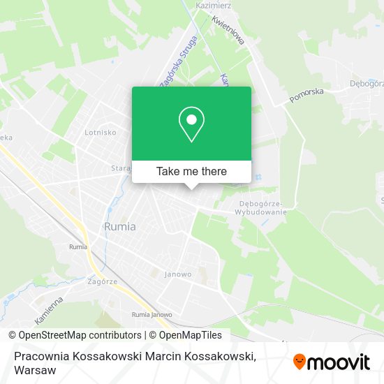 Pracownia Kossakowski Marcin Kossakowski map