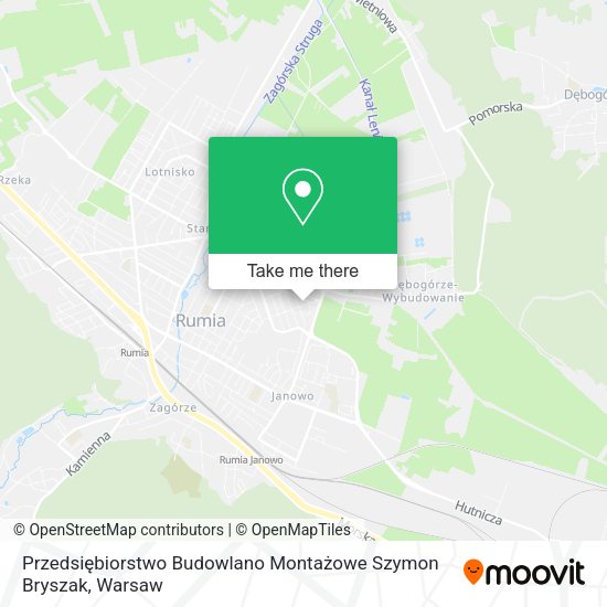 Przedsiębiorstwo Budowlano Montażowe Szymon Bryszak map