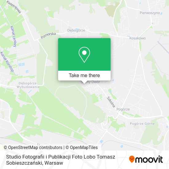 Studio Fotografii i Publikacji Foto Lobo Tomasz Sobieszczański map