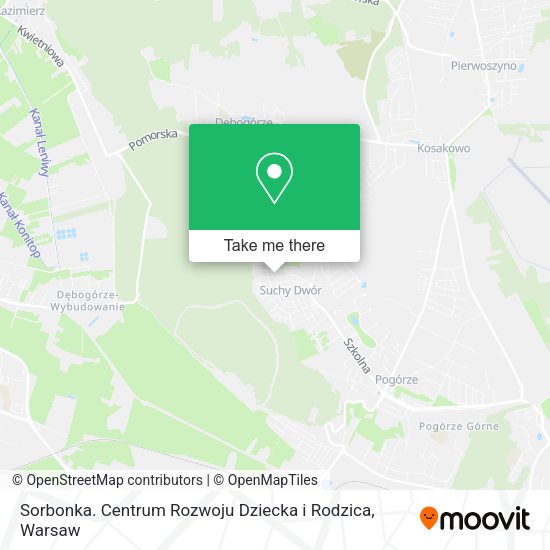 Sorbonka. Centrum Rozwoju Dziecka i Rodzica map