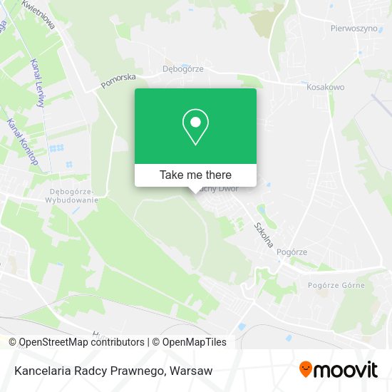 Kancelaria Radcy Prawnego map