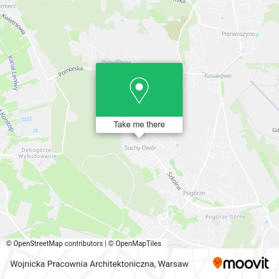 Wojnicka Pracownia Architektoniczna map