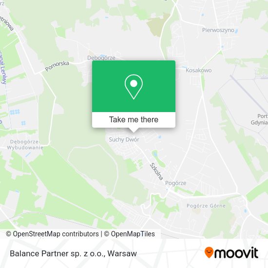 Balance Partner sp. z o.o. map