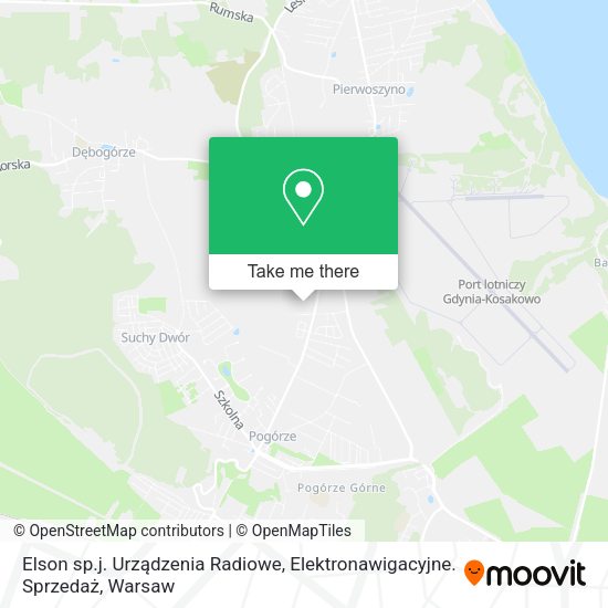 Elson sp.j. Urządzenia Radiowe, Elektronawigacyjne. Sprzedaż map