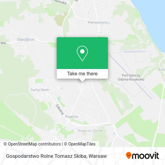 Gospodarstwo Rolne Tomasz Skiba map