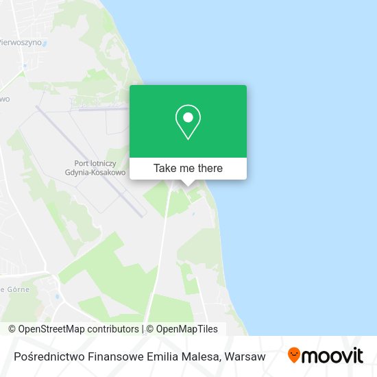 Pośrednictwo Finansowe Emilia Malesa map