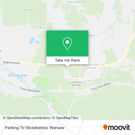 Parking Tir Strzebielino map