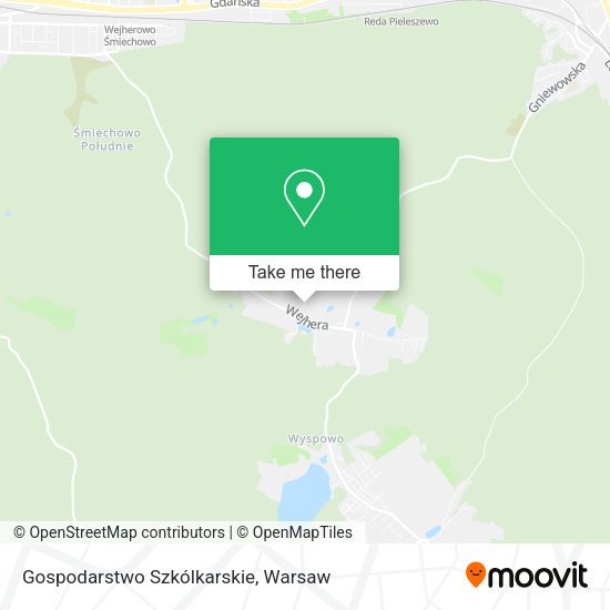 Gospodarstwo Szkólkarskie map