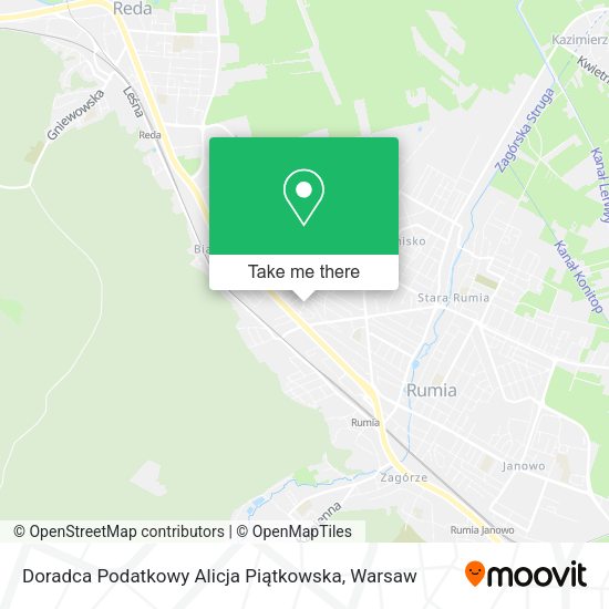 Doradca Podatkowy Alicja Piątkowska map