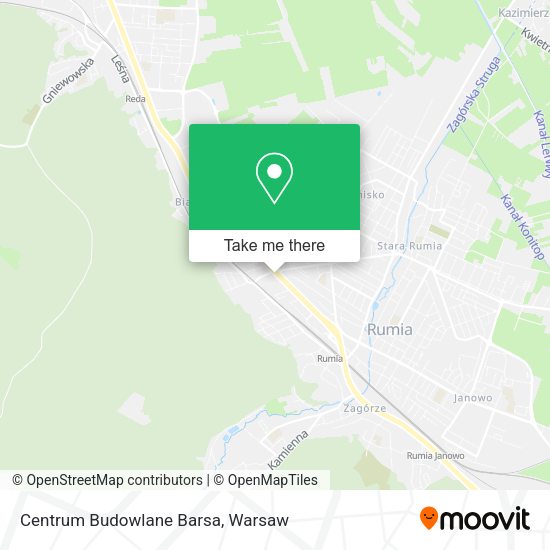 Centrum Budowlane Barsa map