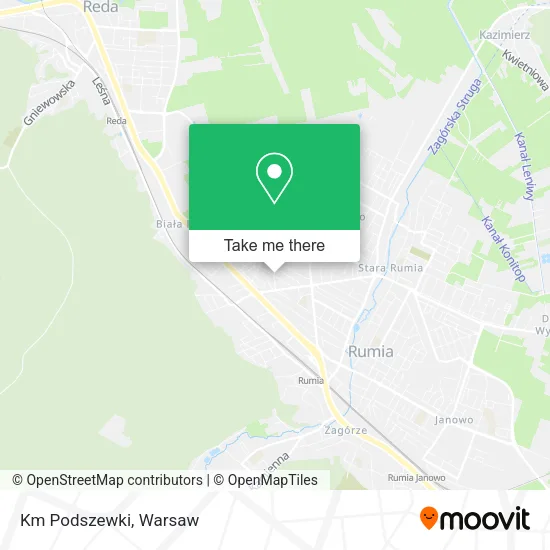 Карта Km Podszewki