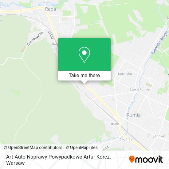 Art-Auto Naprawy Powypadkowe Artur Korcz map