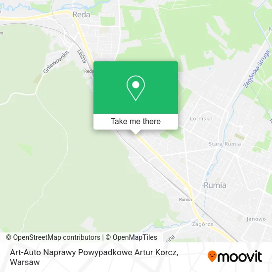 Art-Auto Naprawy Powypadkowe Artur Korcz map