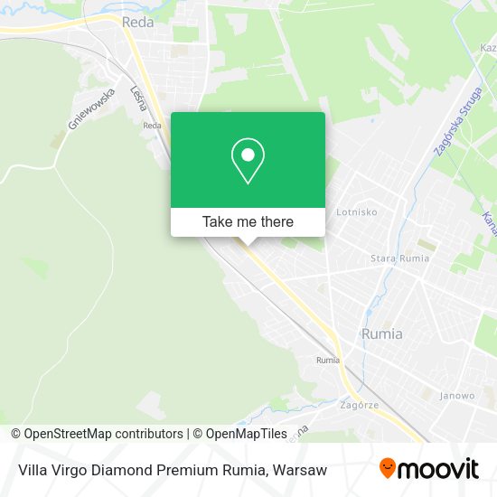 Villa Virgo Diamond Premium Rumia map