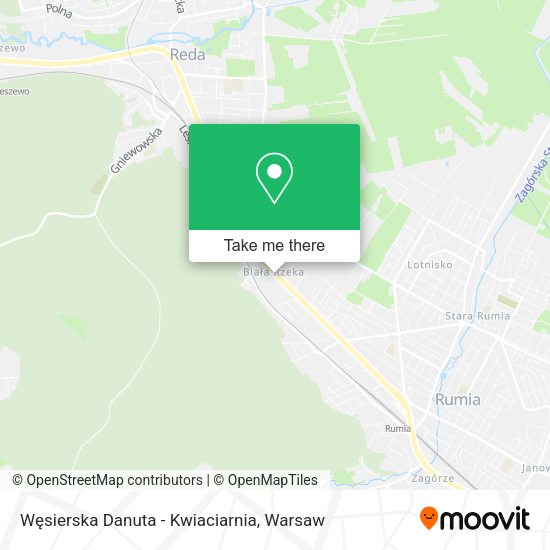 Węsierska Danuta - Kwiaciarnia map