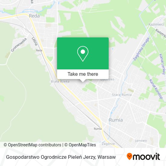 Gospodarstwo Ogrodnicze Pieleń Jerzy map