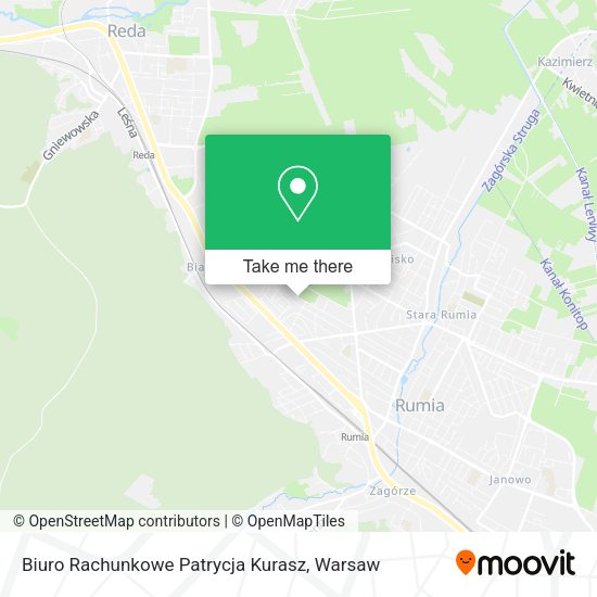 Biuro Rachunkowe Patrycja Kurasz map