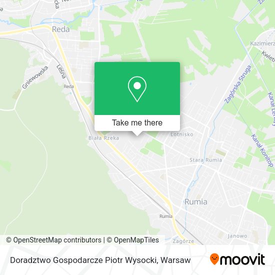 Doradztwo Gospodarcze Piotr Wysocki map