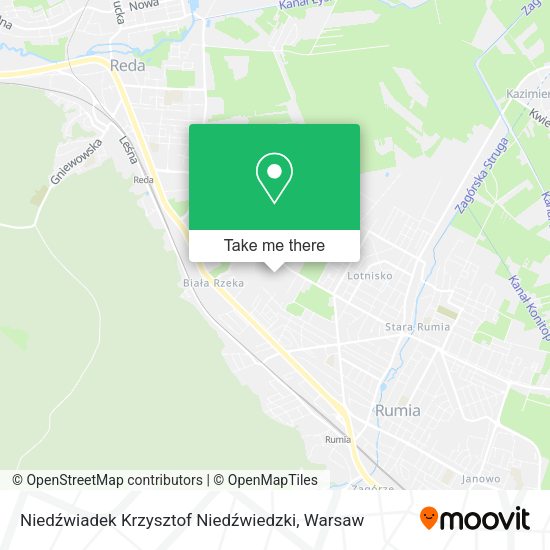 Niedźwiadek Krzysztof Niedźwiedzki map