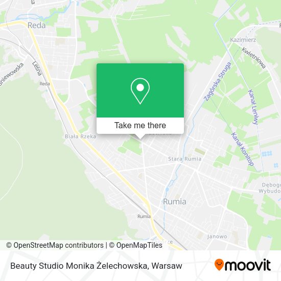 Beauty Studio Monika Żelechowska map