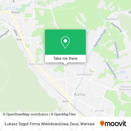 Łukasz Sygut Firma Wielobranżowa Zeus map