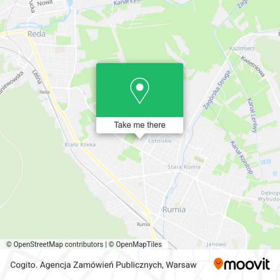 Cogito. Agencja Zamówień Publicznych map