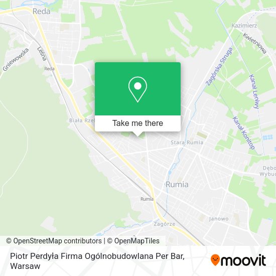 Piotr Perdyła Firma Ogólnobudowlana Per Bar map