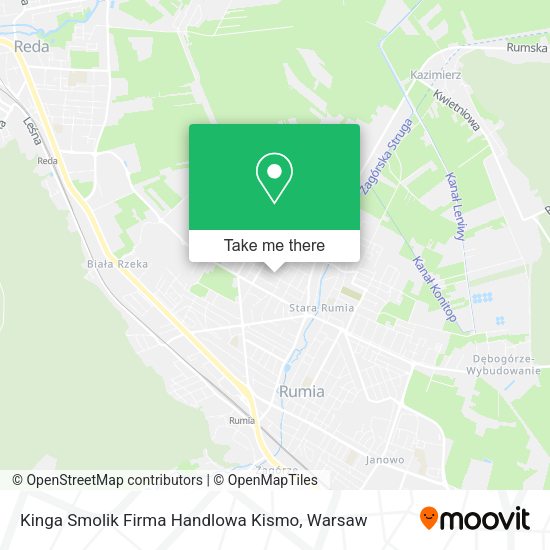 Kinga Smolik Firma Handlowa Kismo map