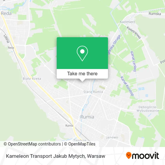 Карта Kameleon Transport Jakub Mytych