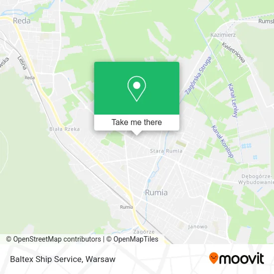 Карта Baltex Ship Service