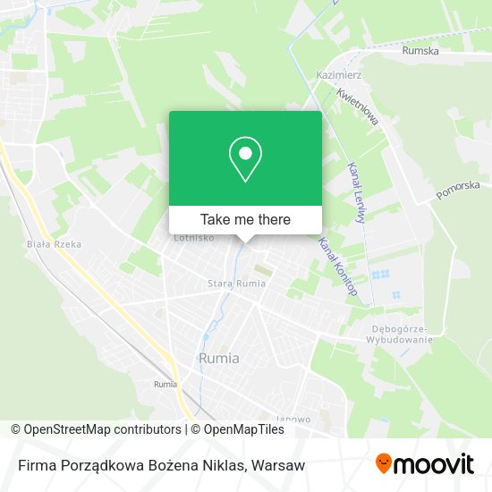 Firma Porządkowa Bożena Niklas map