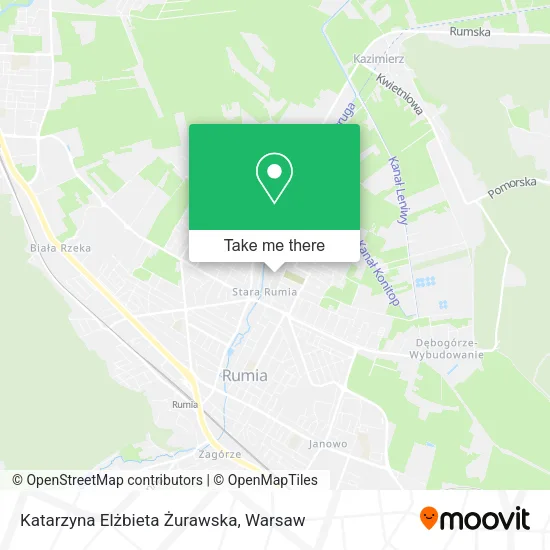 Карта Katarzyna Elżbieta Żurawska