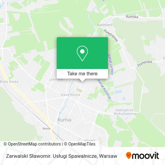 Zarwalski Sławomir. Usługi Spawalnicze map