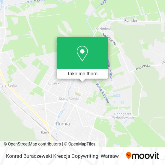 Konrad Buraczewski Kreacja Copywriting map