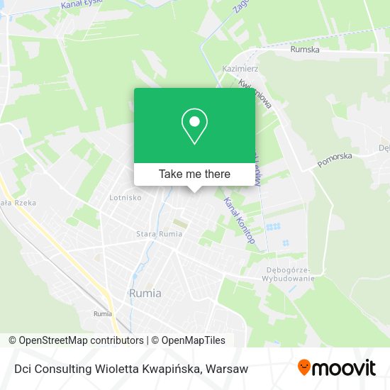 Dci Consulting Wioletta Kwapińska map