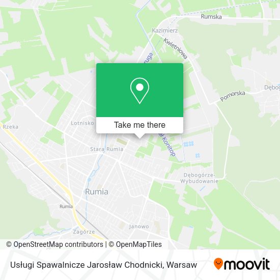 Usługi Spawalnicze Jarosław Chodnicki map