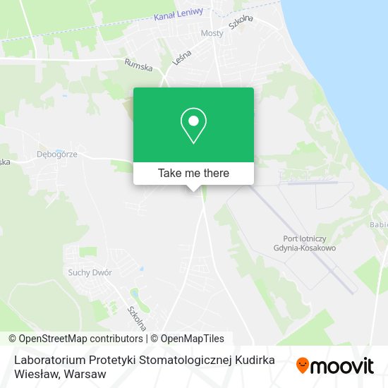 Laboratorium Protetyki Stomatologicznej Kudirka Wiesław map