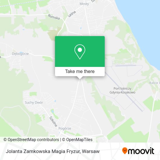 Jolanta Zamkowska Magia Fryzur map