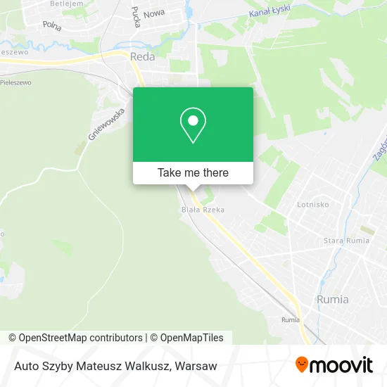 Карта Auto Szyby Mateusz Walkusz