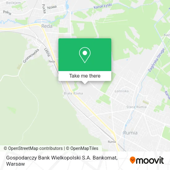 Карта Gospodarczy Bank Wielkopolski S.A. Bankomat