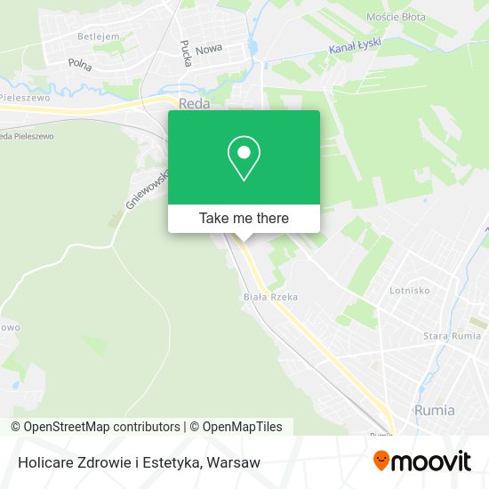 Holicare Zdrowie i Estetyka map