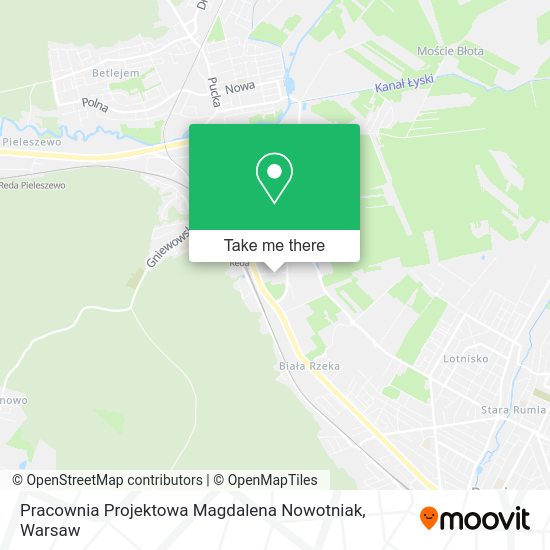 Pracownia Projektowa Magdalena Nowotniak map