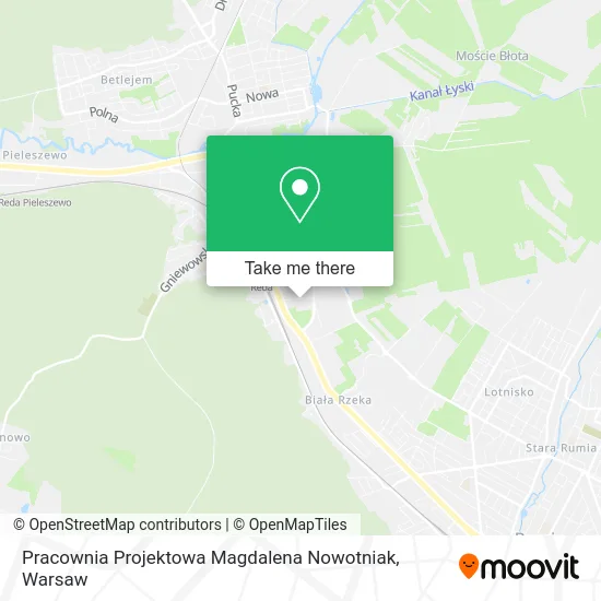 Карта Pracownia Projektowa Magdalena Nowotniak